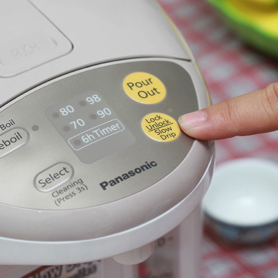 Bình Thủy Điện Tử Panasonic PABT-NC-EG2200CSY - 2.2L - Hàng chính hãng